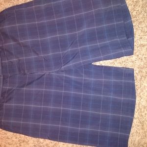 Blue checker Cypress Club Shorts